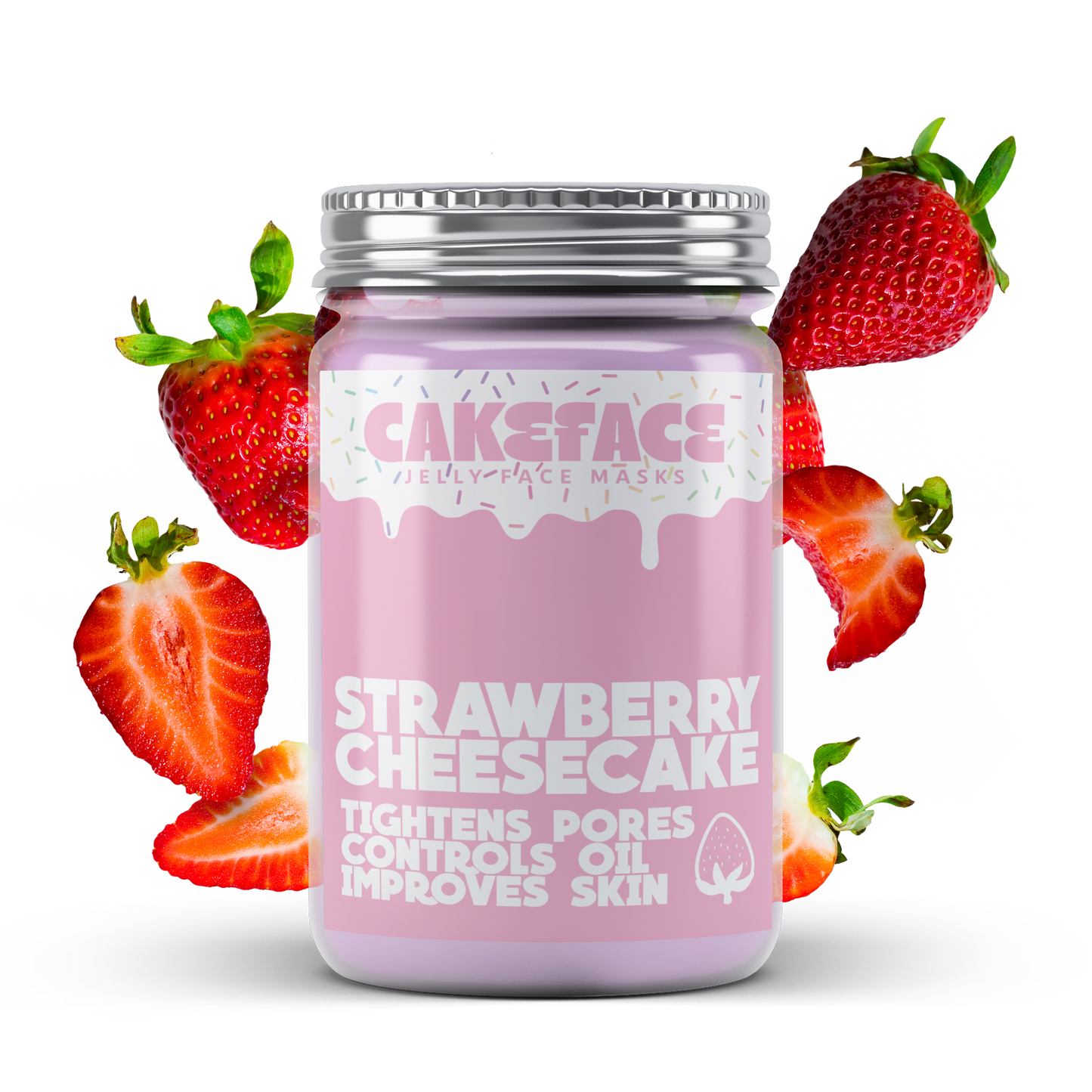 Strawberry Cheesecake Jelly Face Mask