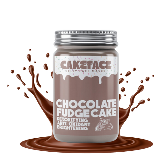 Chocolate Fudge Cake Jelly Face Mask